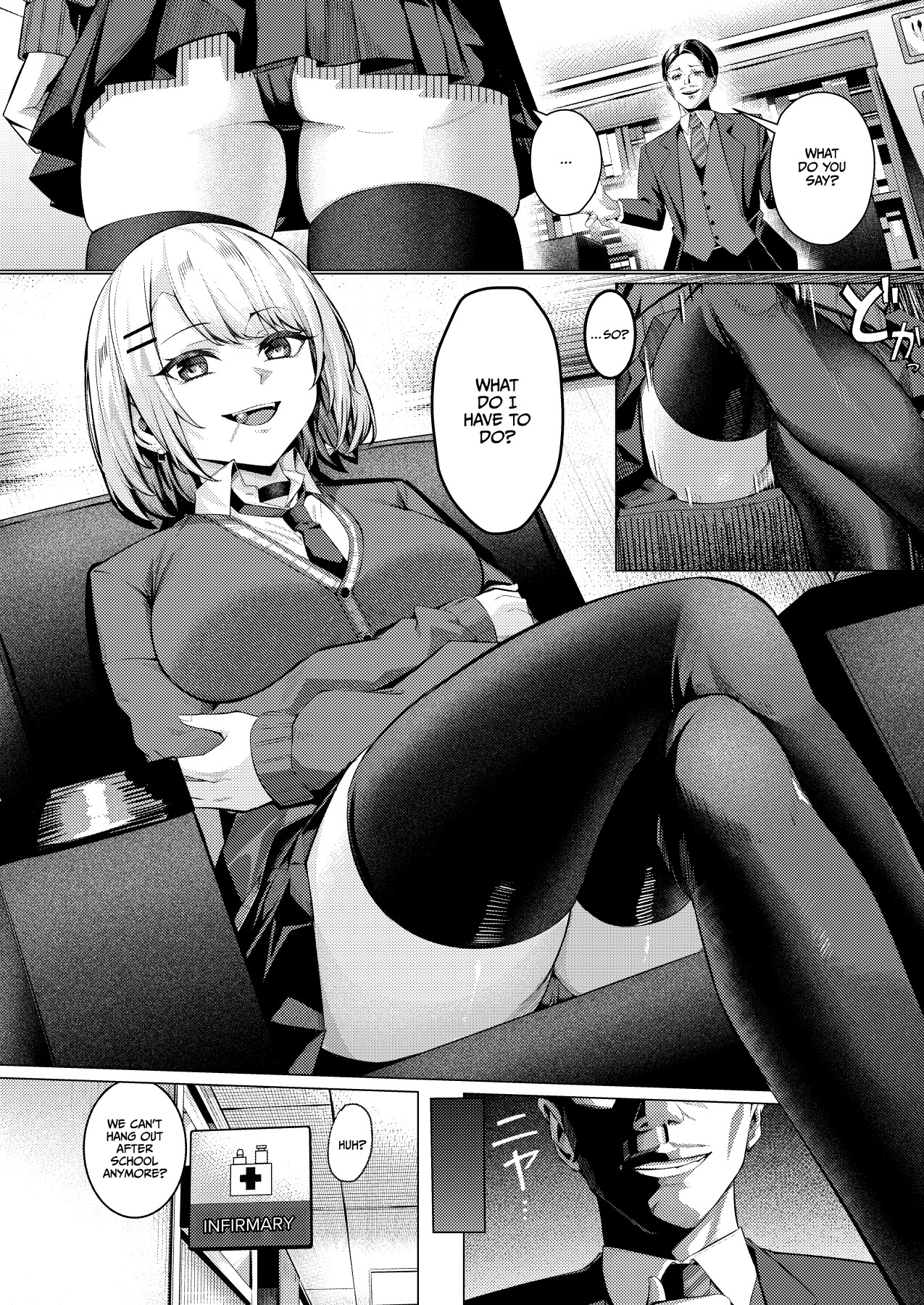 Hentai Manga Comic-The Story of a Delinquent Girl Getting Stolen Away and Becoming Captive to a Massive Cock-Read-5